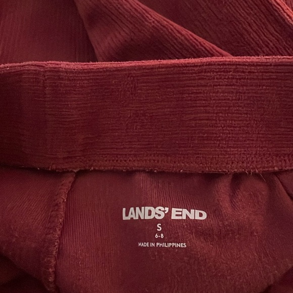 Lands’ End Bundle Pull On Corduroy Pants Leggings Small - Picture 5 of 8